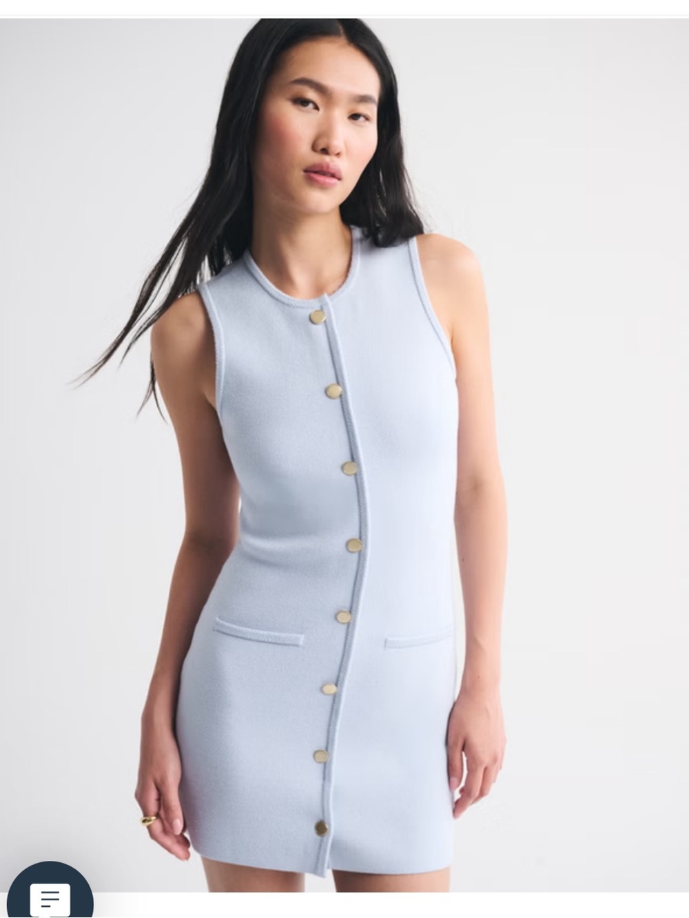 Abercrombie & Fitch The A&F Mara Mini Sweater Dress
